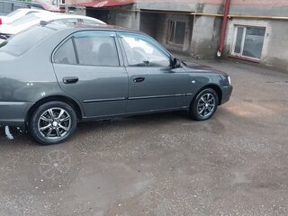 2011 Hyundai Accent ТагАЗ II, серый, 599999 рублей, вид 3
