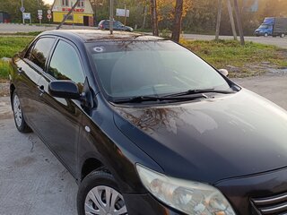 2008 Toyota Corolla X (E140, E150), чёрный, 550000 рублей, вид 3
