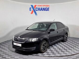 2014 Skoda Rapid I, чёрный, 543000 рублей, вид 1