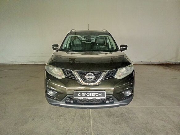 2015 Nissan X-Trail III, зелёный - вид 1
