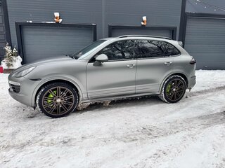 2010 Porsche Cayenne S II (958), зелёный, 2600000 рублей, вид 5