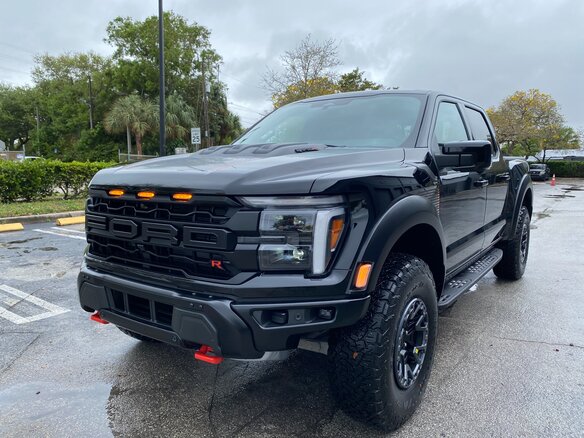 2026 Ford F-150 Raptor XIV Рестайлинг, чёрный