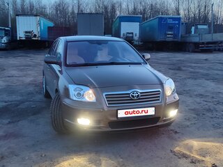 2003 Toyota Avensis II, коричневый, 650000 рублей, вид 3