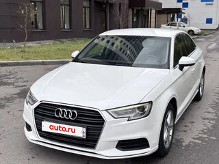 2018 Audi A3 III (8V) Рестайлинг, белый, 1750000 рублей, вид 1