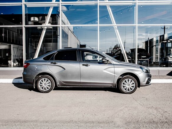 2017 Lada (ВАЗ) Vesta I, серый, 729000 рублей - вид 7