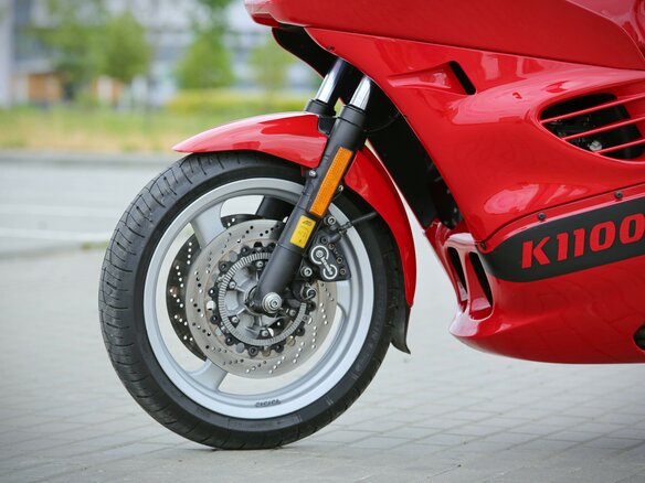 1996 BMW K 1100 RS, красный, 594334 рублей - вид 19