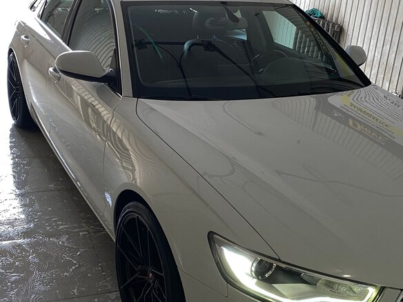 2013 Audi A6 IV (C7), белый, 2200000 рублей - вид 1