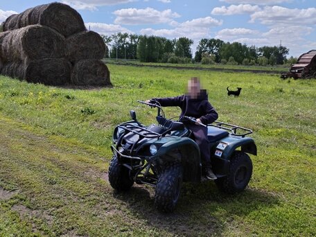2012 Yamaha Grizzly 125, зелёный, 250000 рублей, вид 1