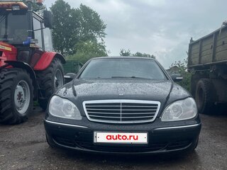 2005 Mercedes-Benz S-Класс 350 IV (W220) Рестайлинг, чёрный, 579999 рублей, вид 5