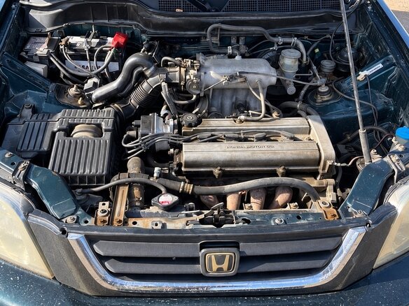 1998 Honda CR-V I, зелёный - вид 14