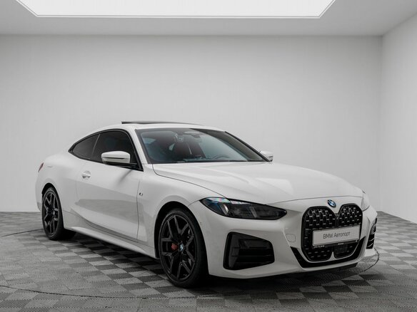 2024 BMW 4 серии 420i G22, G23, G26 Рестайлинг, белый - вид 5