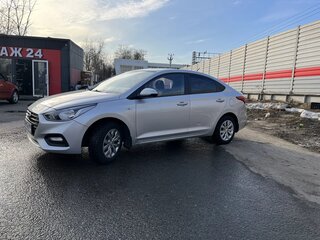 2019 Hyundai Solaris II, серебристый, 1180000 рублей, вид 2