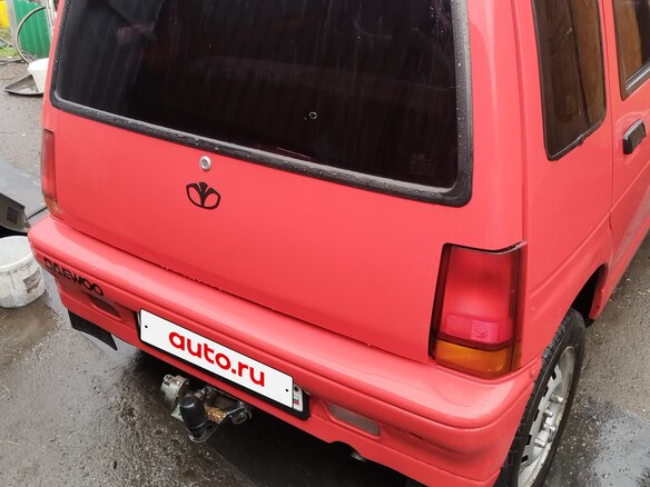 1997 Daewoo Tico, красный, 180000 рублей - вид 3