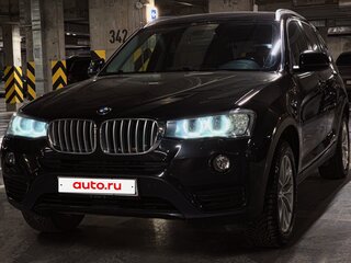 2017 BMW X3 28i xDrive II (F25) Рестайлинг, чёрный, 2300000 рублей, вид 3