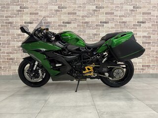 2021 Kawasaki Ninja H2 SX, зелёный, 1385000 рублей, вид 3