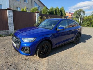 2022 Audi Q5 Sportback 45 TFSI I (FY), синий, 5300000 рублей, вид 1