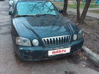 2005 Kia Magentis I Рестайлинг, чёрный, 140000 рублей, вид 1