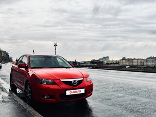 2008 Mazda 3 I (BK) Рестайлинг, красный, 420000 рублей, вид 2