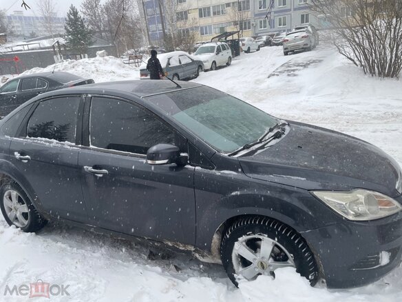 2008 Ford Focus II Рестайлинг, чёрный, 450000 рублей - вид 2