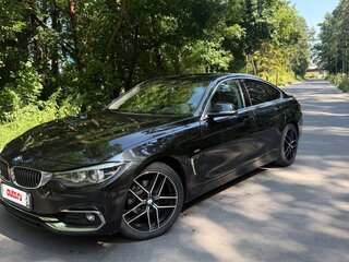 2018 BMW 4 серии Gran Coupe 420i F32/F33/F36 Рестайлинг, чёрный, 2700000 рублей, вид 2