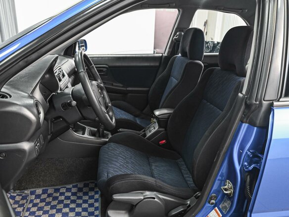 2002 Subaru Impreza WRX II, синий - вид 9