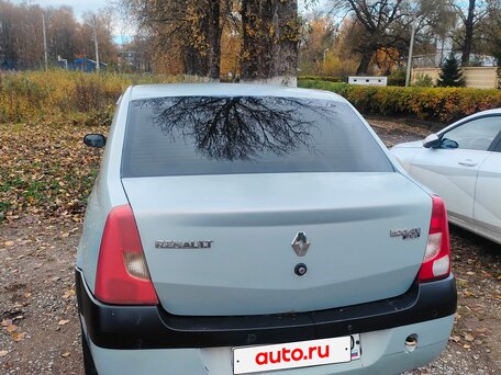 2009 Renault Logan I, серый, вид 3