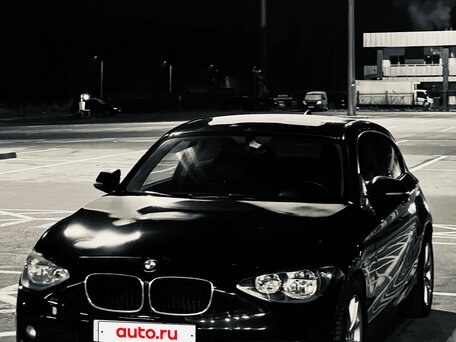 2013 BMW 1 серии 116i II (F20/F21), чёрный, 960000 рублей, вид 3