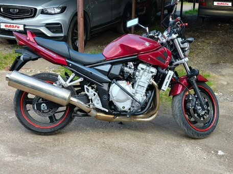 2007 Suzuki Bandit GSF 650, красный, 450000 рублей, вид 2