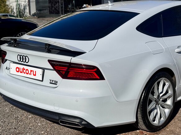 2017 Audi A7 I (4G) Рестайлинг, белый, 2800000 рублей - вид 5