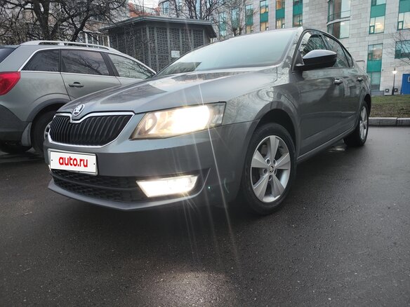 2014 Skoda Octavia III (A7), серый, 1208000 рублей - вид 1