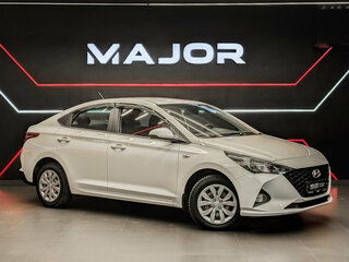 2022 Hyundai Solaris II Рестайлинг, белый, 1530000 рублей, вид 3