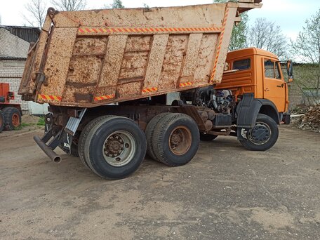 2003 КамАЗ 65115, оранжевый, 850000 рублей, вид 3