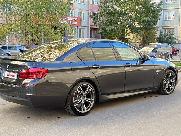 2014 BMW 5 серии 528i xDrive VI (F10/F11/F07) Рестайлинг, серый, 2150000 рублей - вид 5
