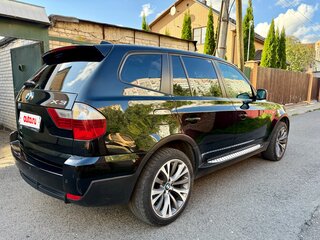 2007 BMW X3 30i I (E83) Рестайлинг, чёрный, 915000 рублей, вид 3