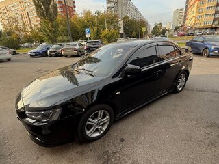 2008 Mitsubishi Lancer X, чёрный, 670000 рублей, вид 2