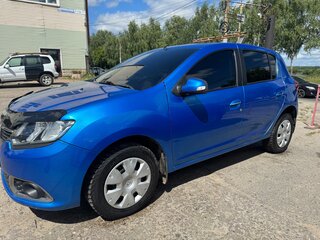 2016 Renault Sandero II, голубой, 660000 рублей, вид 3