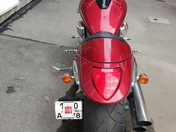 2007 Suzuki Boulevard M109R, красный, 888000 рублей - вид 9