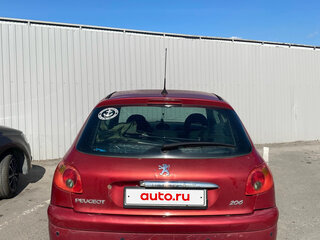 2003 Peugeot 206, красный, 270000 рублей, вид 4