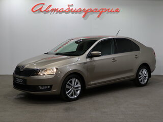 2019 Skoda Rapid I Рестайлинг, бежевый, 1500000 рублей, вид 1