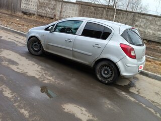 2007 Opel Corsa D, серебристый, 155000 рублей, вид 2