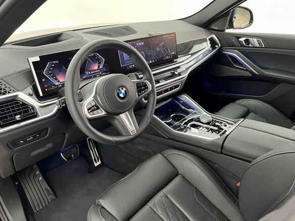 2026 BMW X6 40d III (G06) Рестайлинг, чёрный - вид 7