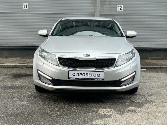 2013 Kia Optima III, серебристый - вид 1