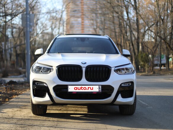 2019 BMW X3 30i sDrive III (G01), белый, 2900000 рублей