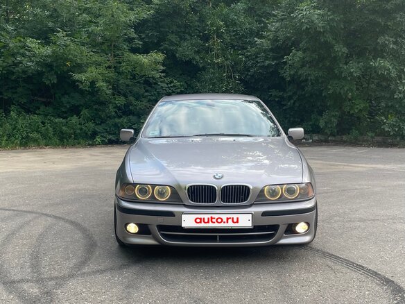 2000 BMW 5 серии 525i IV (E39) Рестайлинг, серебристый - вид 2