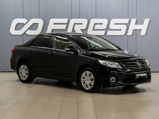 2013 Toyota Corolla X (E140, E150) Рестайлинг, чёрный, 1299000 рублей, вид 1