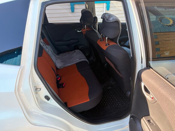 2011 Honda Fit II, белый, 975000 рублей - вид 7
