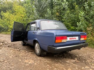 2007 Lada (ВАЗ) 2107, синий, 160000 рублей, вид 4