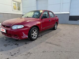 1997 Hyundai Accent I, пурпурный, 110000 рублей, вид 1