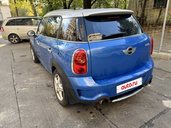 2013 Mini Countryman Cooper S I, голубой, 1000000 рублей - вид 2