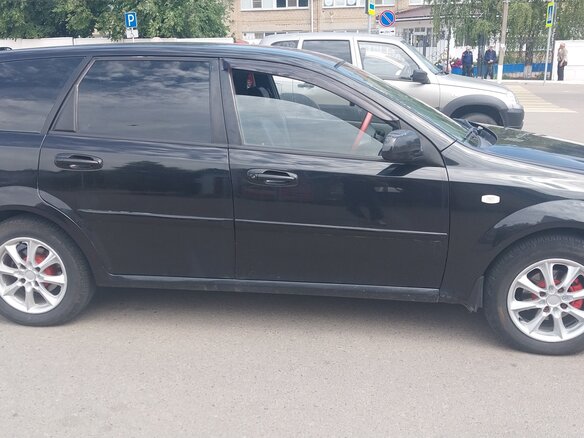2007 Chevrolet Lacetti I, чёрный, 380000 рублей - вид 1